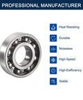 Open Type Deep Groove Ball Bearing 45 mm Inner Diameter 100 mm Outer Diameter 25 mm Thick Pre Lubricated Chrome Steel Z2 Low Noise ABEC 3