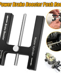 Front view of Ywdiml magnetic aluminum brake adjustment tool for brake booster push rod, universal automotive part