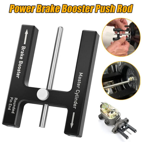 No Fuss Brake Booster Push Rod Adjustment Gauge Tool Machined From Heavy Duty Aluminum for precise brake tuning and adjustments.