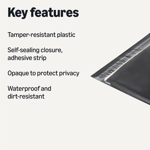 Tackle All Your Shipping Needs With These Badass Poly Mailers And Shipping Bags Featuring Lock Down Self Sealing Tapes Tamper Resistant Waterproof Design Perfect For Hustling Online Orders In 10x13 Black 100 Count Bulk