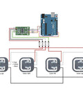 50kg Load Cell Sensor Kit With Half Bridge Strain Gauge And HX711 ADC Amplifier DIY Weight Scale Module Arduino Compatible Pro Grade Weighing Sensor For Your Next Project wiring diagram with four load cells and Arduino