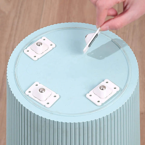 Stainless Steel Furniture Roller With Adhesive Sliders For Heavy Load Moving Washer Dryer Machine And Couch Glide Home Essentials top view showing adhesive sliders installation.