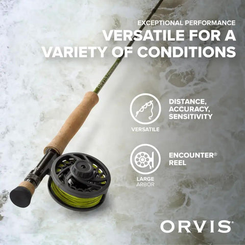 Beginner Fly Rod Outfit For Young Anglers 9 Foot 5 Weight 4 Piece Rod With Reel Line Backing And Leader Olive Ready To Fish