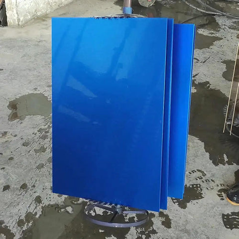 Blue Anodized 5052 Aluminum Sheet For Engraving Signs And Decorative Panels Laser Ready For Silk Screen Printing And Nameplates