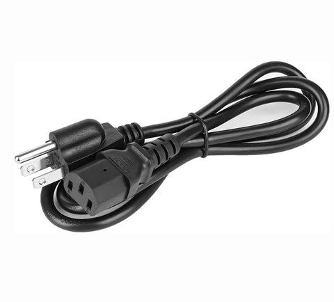 3 Prong Replacement Power Cord For Electric Pressure Cooker And Kitchen Appliances Like Rice Cooker Microwave Soy Milk Maker And More Universal Tough Cable For Quick Pot And Other 110V Models Built To Last, black 3-slot
