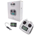 2.4GHz 10CH RC Transmitter With AFHDS 2A Digital Proportional System 3 Inch Touchscreen Self Centering Throttle Includes IA6B Receiver