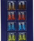Premium Standard ATO And ATC Blade Fuse Assortment For Cars Trucks RV And Motorcycles Heavy Duty Vehicle Electrical Circuit Protection, 5-30A fuses.