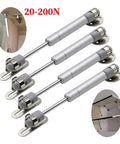 Heavy Duty Pneumatic Gas Struts Hydraulic Cabinet Door Lift Knockout Kitchen Prop Holder 200 Newton with ball socket connections.