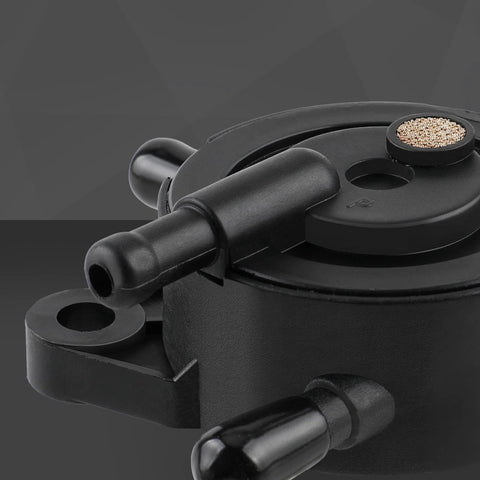 Close-up of Fuel Pump For 17 Hp To 25 Hp Small Engine Lawn Mower And Tractor Gas Vacuum Pump With Fuel Filter