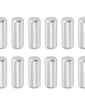 316 Stainless Steel Dowel Pins, 12 Pcs, 6x12 Mm Cylindrical Shelf Support Pins For Machine Building, Furniture Installations, DIY Projects, Heavy Duty Fasteners, Rust Resistant Pin Rods