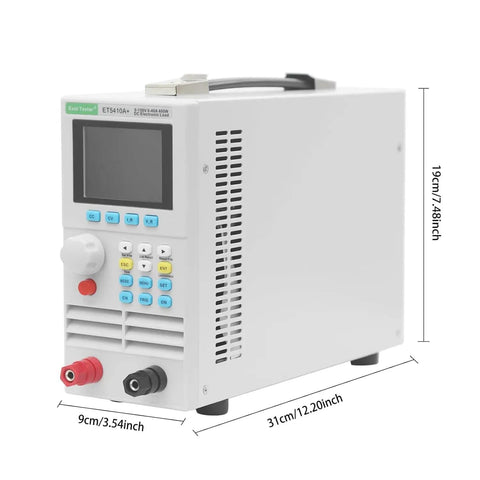 Heavy Duty Electronic Load Tester 400W 150V 40A With Digital Multimeter And Slim Module Ballast Tester front view