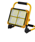 JUDYSSY 2000W Solar Flood Light Outdoor Portable Led Reflector Spotlight Rechargeable Projector Floodlight with four LED panels
