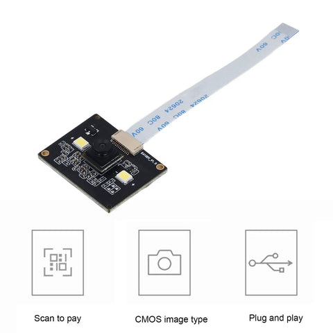 Embedded USB Barcode Scanner Module For Access Control And Self Service Kiosks A Real Workhorse With 640x480 CMOS LED Illumination