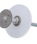 6 Blade Inside Pipe Cutter For PVC And Metal Pipes, Cuts 22mm To 50mm Smoothly, ergonomic hex shank side view