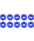 Heavy Duty Plastic Eyelet Kit Round Grommets For Tarp Pool Cover Fastener With Installation Tool To Repair Outdoor Shade Sail Solar Blanket Weather Resistant Rust Free Secure Fit In Blue Green Black Colors, 10 blue plastic grommets