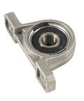 Single Row Miniature Deep Groove Ball Bearing 25mm Bore KP005 1 piece with rubber covers, front view
