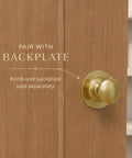 Brushed Satin Gold Wide Base Bifold Closet Door Knobs 4 Pack With Golden Round Cabinet Wardrobe Drawer Pull Knobs Dresser