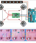 50Kg Load Cell Weight Sensor Half Bridge Strain Gauge HX711 Module For DIY Digital Scale Projects With Easy Setup Broad Community Support And Plug And Play Tinker Friendly Design wired with HX711 and Arduino