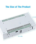 Heavy Duty 110V/220V To DC 12V 30A 360W Regulated Switching Power Supply dimensions with size 21.5x11.2x5 cm
