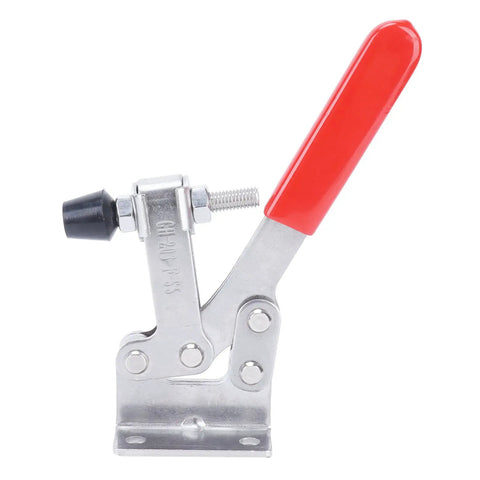 Horizontal Toggle Clamp Stainless Steel 500 Lb Holding Capacity For Welding And Positioning With Arrow Storage Case Pro Grade Heavy Duty Grip