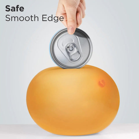 Canslab Ultrablade Pro Electric Can Opener Is The Ultimate Game Changer For Your Kitchen Counter With Its Powerful Smart Auto Stop Feature And USB Rechargeable Design This Sleek Tool Makes Openning Cans A Breeze While Keeping Your Countertop Looking Chic, showcasing smooth edge cutting.