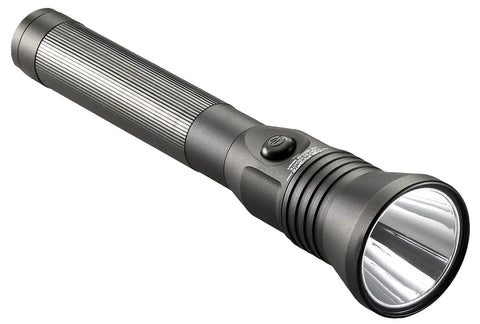 Stinger DS LED High Power Rechargeable Flashlight With 120V AC Piggy Back Charger Black IPX4 Water Resistant 3 Meter Impact Tested