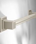 12 Inch Stainless Steel Bathroom Grab Bar In Brushed Nickel For Safety And ADA Compliance, Heavy Duty Support Up To 500 Lbs