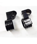 41mm Fork Tube Clamp Mount Kit Clip On Handlebar Riser 1 Inch Clamps For Motorcycles CNC 6061 Aluminum Anodized Black