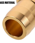 Upgrade Your Outdoor Setup With These Premium Brass Garden Hose Repair Kit Connectors Featuring Universal Fit For Quick Leak Stops High Pressure Tough Build And Easy DIY Fixes No More Wasted Water! brass hose connector close-up