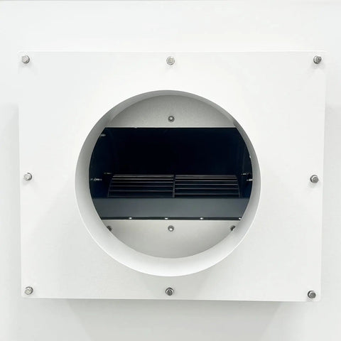 Heavy Duty Industrial Air Conditioner 61000 Btu Hour Cooling Large Commercial Spaces Indoor Outdoor Use Mobile Design, circular vent outlet.