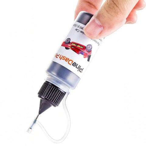 Graphite Powder Lubricant 0.5 Oz for Pinewood Derby Cars and Wheels Axles, shown in dispenser bottle.