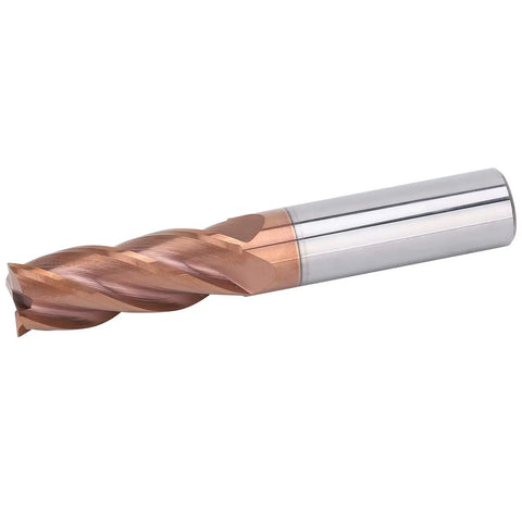 Hard Hitting Tungsten Steel 3 Flute End Mill With 16mm Shank And 16mm Cutting Diameter 100mm Total Length For CNC Machines Burr Free Finish Precision Ground Cutting Edges Built For Durable High Performance Milling