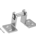Air Cylinder Rod Clevis Mounting Bracket For 16mm Bore MA Mal Pneumatic Parts 4 Bolt Hole Mounts Beefy Steel Bracket Set Of 2 Easy Mounting