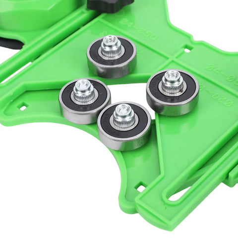Pro 16 Piece Hole Saw Kit With Double Suction Cups For Ceramic Tile, Glass Marble And Granite Wet Dry Drilling Tool To Chip-Free Precision Cuts hole saw guide wheels