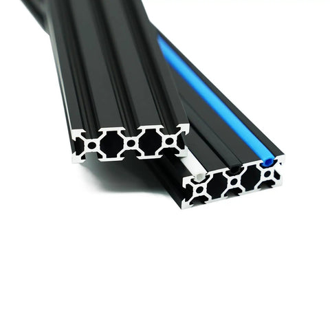 Five Meter Dust Protection Soft Cover Seal Strip For 20 Series Aluminum Profiles With 6mm Slot Durable Shield Guard To Cut Dust And Wear Slash Collisions And Keep Industrial Machines Running Smooth Clean And Efficient. Black 6mm slot dust seal for 20 series aluminum profiles