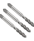 Top Shelf Spiral Flute Thread Taps 1/4-20 Unc 2B Right Hand Machine Threading Bits M2 High Speed Steel Screw Repair Kit 2 Pack.