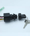 Ignition Switch With Key For Outboard Motor Control Box No Hassle Install 3 Position Off Run Start 6 Wires Push To Choke Color Coded