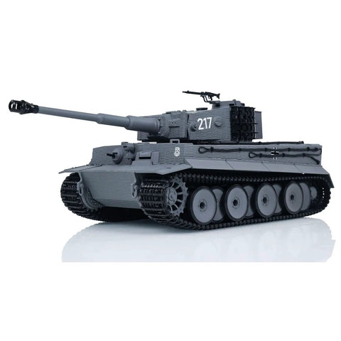 1/24 Scale RC Tiger I Battle Tank With Infrared Combat, Remote Control Military Tank For Adults, realistic turret visible