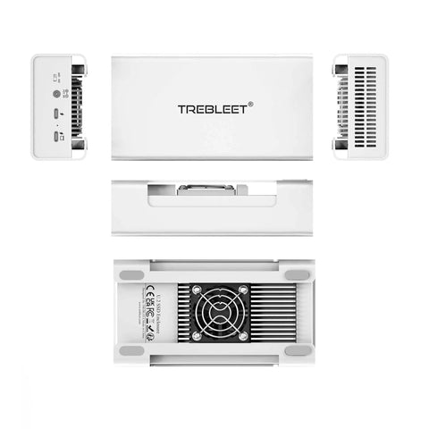 Grab This Top-Shelf Aluminum U.2 NVMe SSD Enclosure USB4 V2 Hooks Right Up To Thunderbolt 5 And 4 For Insane 80 Gbps Speeds with open layout.