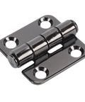 316 Stainless Steel Boat Hatch Butt Hinge 38x38mm Compact Flush Mount With 23mm Hole Spacing Heavy Duty Yacht RV Door
