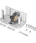 Rugged Adjustable Belt Sander Knife Jig With Dual Handles 85 To 115 Degrees Angle Finder Bench Grinder Tool, aluminum parts and accessories for knife sharpening.