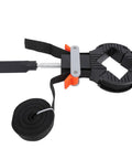 Kickass Picture Frame Clamp With Thirty Two Foot Nylon Strap And Quick Tension Woodworking Band for DIY assembly, featuring a durable strap and clamp design.