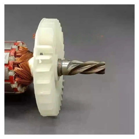 Heavy Duty Electric Hammer Rotor 5 Tooth 45mm Height Built To Last High Strength Shaft Precision Winding Replacement Parts