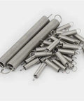 Grab These Top Tier Tension Springs Made From 304 Stainless Steel For Heavy Duty Extensions And Loads, featuring small coils.