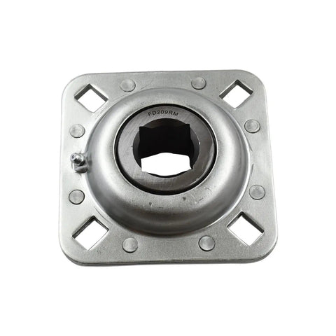 Heavy Duty 1-1/8 Inch Square Bore Disc Harrow Flange Bearing Unit Replacement For FlexKing Kewanee Sunflower Unverferth Discs Replaces FD209R