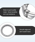 Close-up of Bike Crank Ball Bearings 3 Sixteenth Inch 4 Mm Size, 20 Balls, in durable metal, showing smooth, rust-resistant edge.
