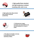 SPDT Micro Limit Switch Snap Action 3 Pin For Electronics And Automation Gear 15A 250V DC V15 Series features and materials
