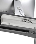 Under Desk Cable Tray With Steel Wire Management For Power Strips And Adapters Hidden Cable Organizer For Height Adjustable And Regular Desks