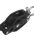 Nylon Pulley Block For Sailing And Gym Gear 35mm Groove Wheel With Bearing Roller Marine Kayak And Fitness Cable System Accessory