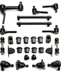Heavy Duty Steering Tie Rod And Ball Joint Kit For Chevy Corvette 5.7L 1975 To 1982 left right front upper lower with complete hardware and boots